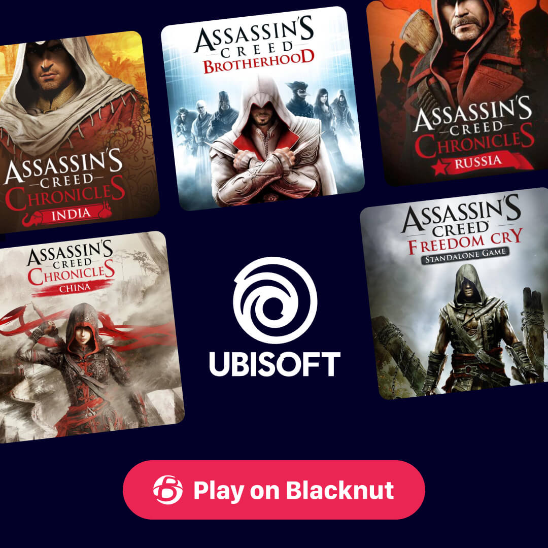 Summer '24: For the First time Ubisoft Bonus Games LIVE on Blacknut!