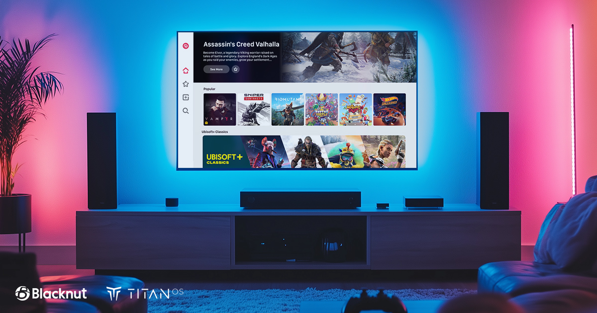 Access Blacknut from your Philips or JVC TV! 