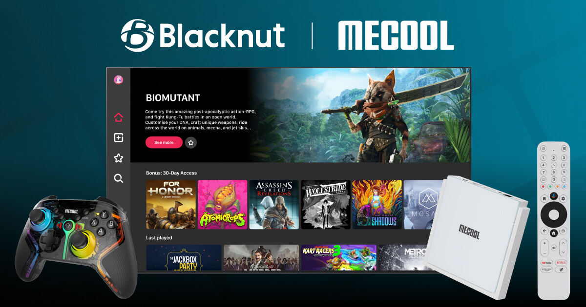 MECOOL & Blacknut Team Up!