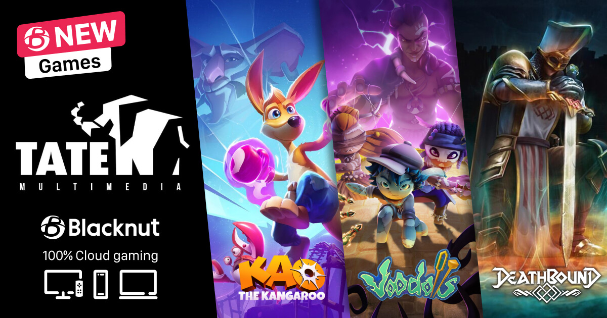 Three New Titles from Tate Multimedia Bounce onto Blacknut!