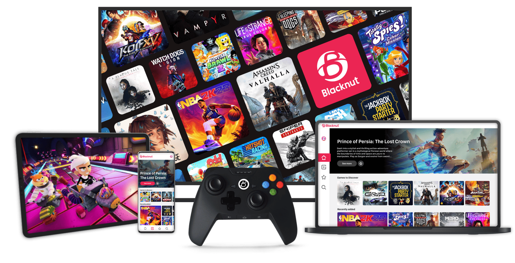 在所有螢幕上即時播放，無須下載