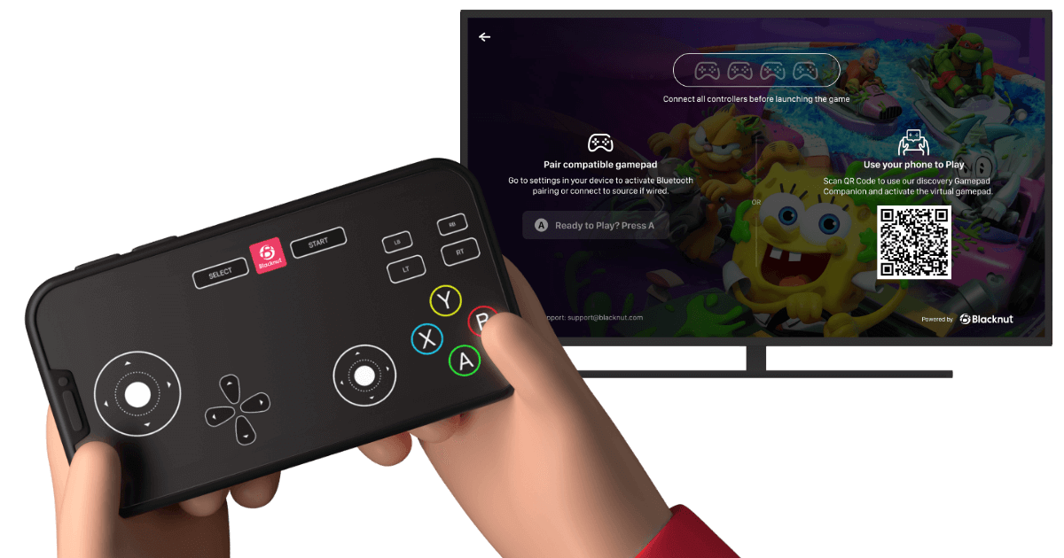 Blacknut Gamepad Companion