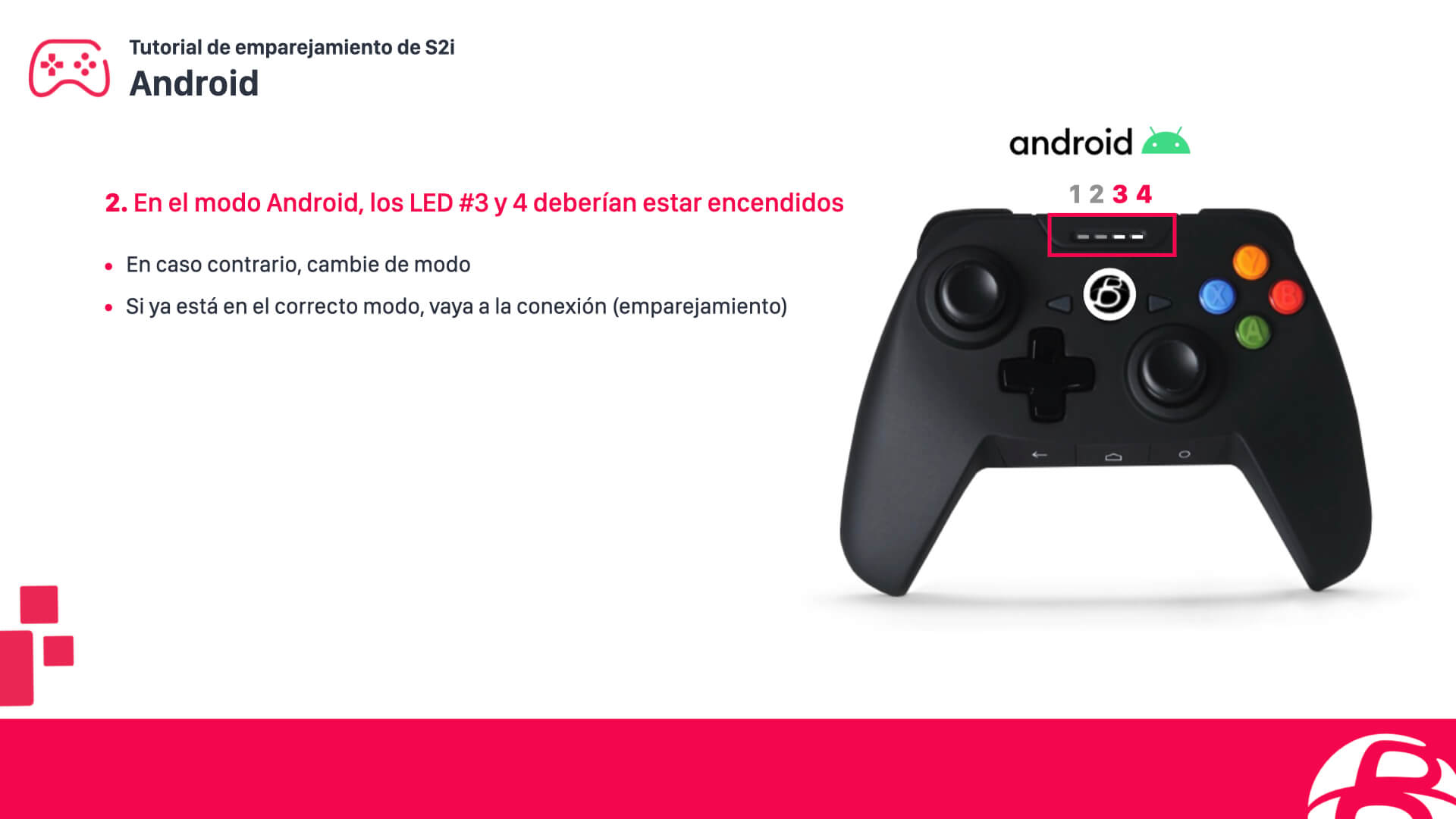 Configurar un mando SHAKS S2i para smartphone Android