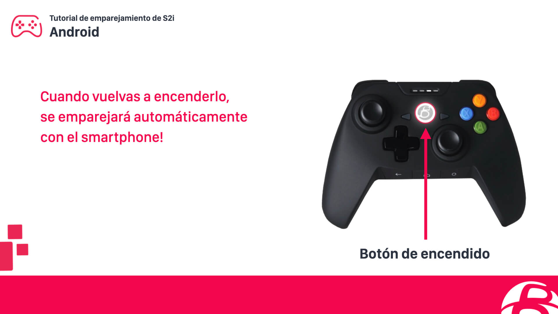 Configurar un mando SHAKS S2i para smartphone Android