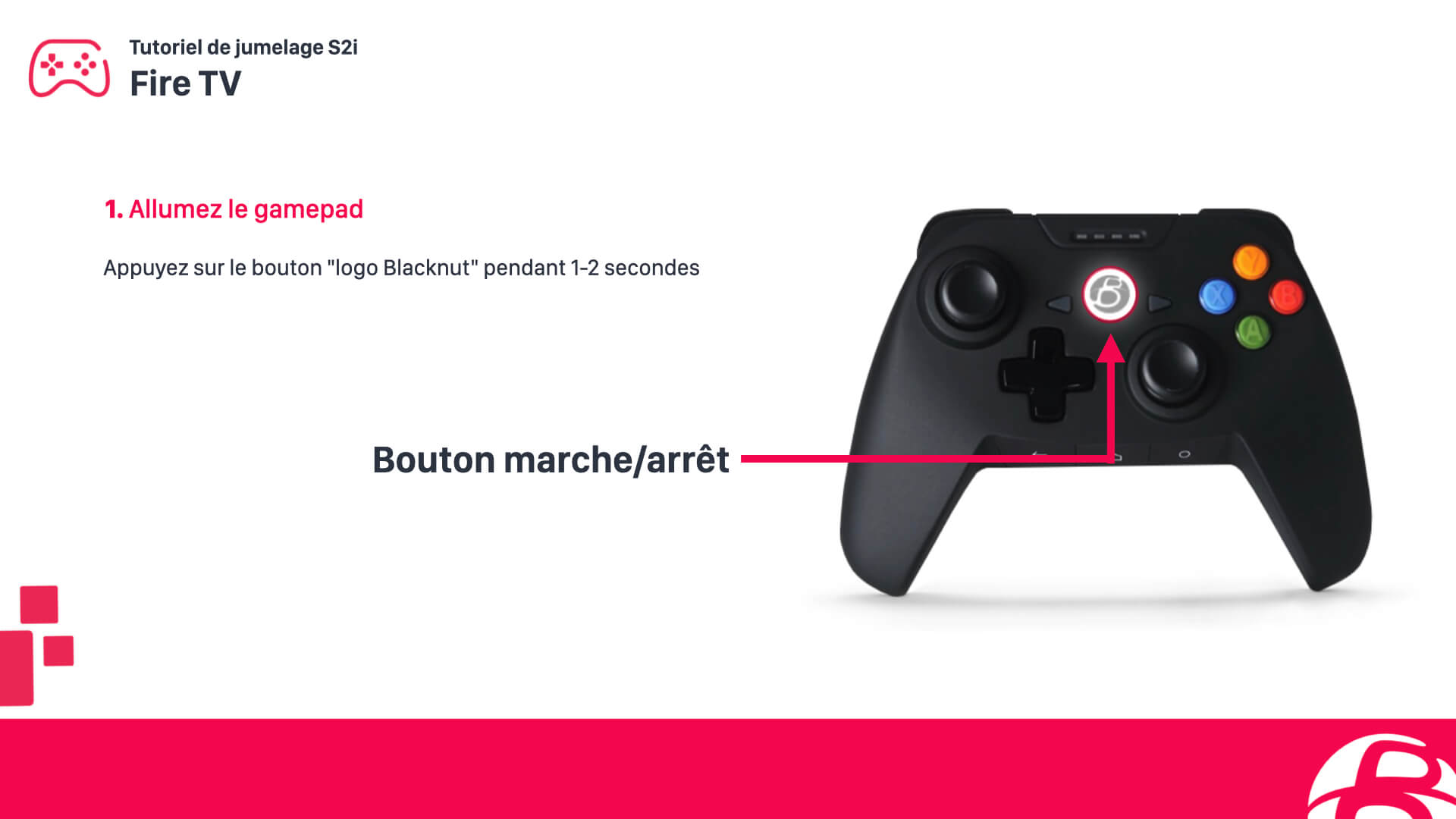 Configurer une manette SHAKS S2i sur Amazon Fire TV