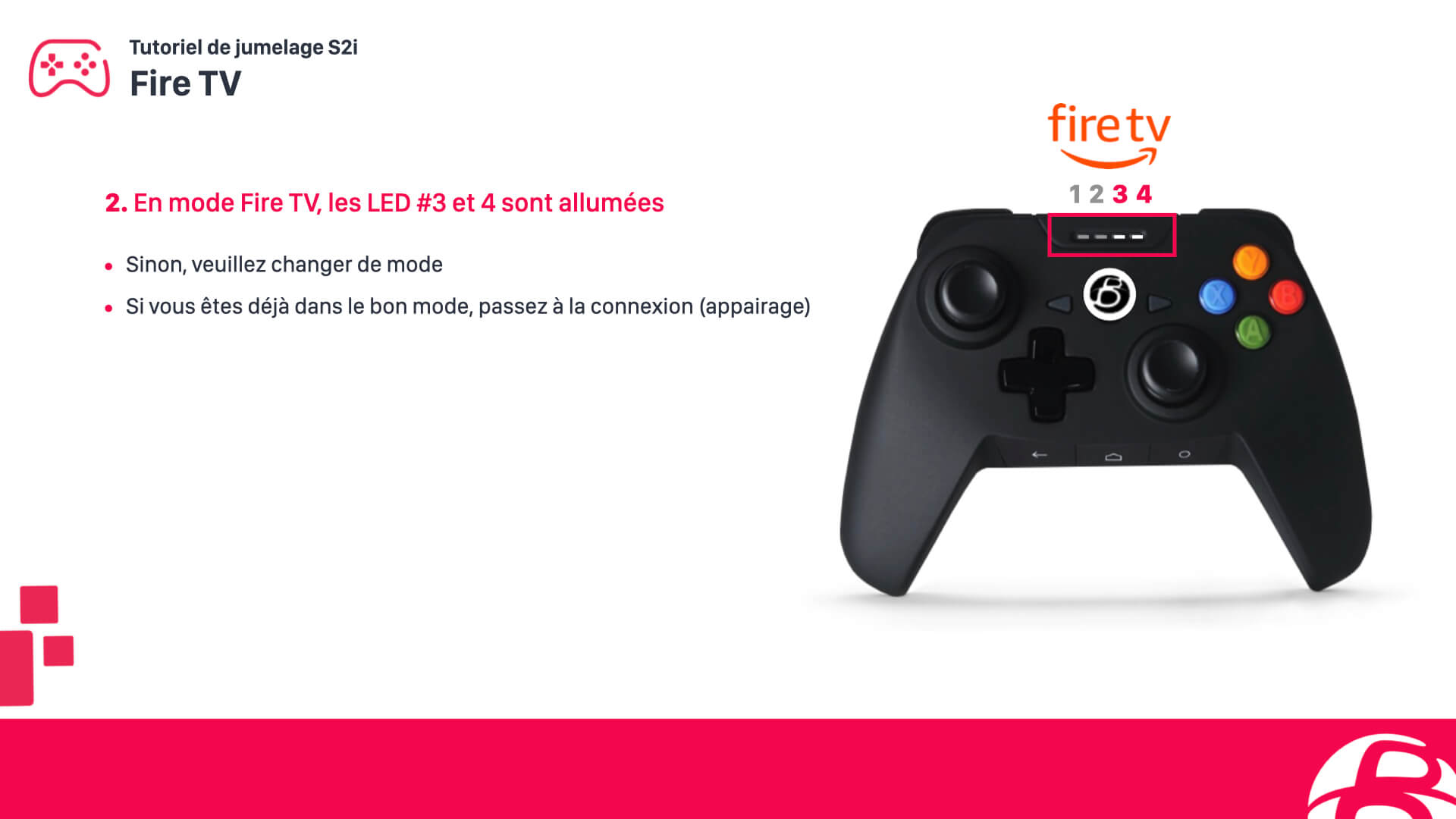 Configurer une manette SHAKS S2i sur Amazon Fire TV