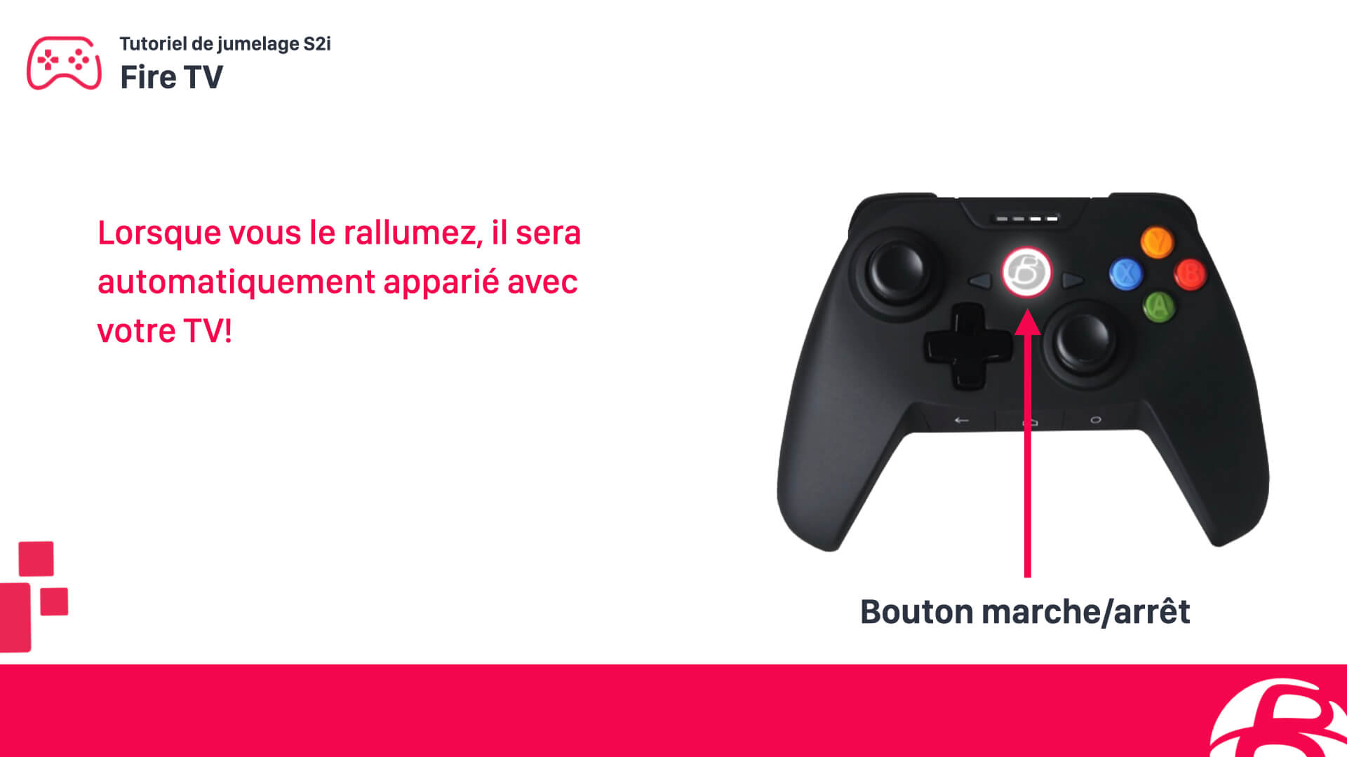 Configurer une manette SHAKS S2i sur Amazon Fire TV