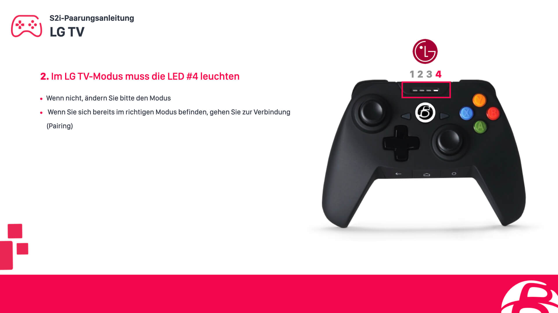 Konfiguriere einen SHAKS S2i Controller für LG Smart TV