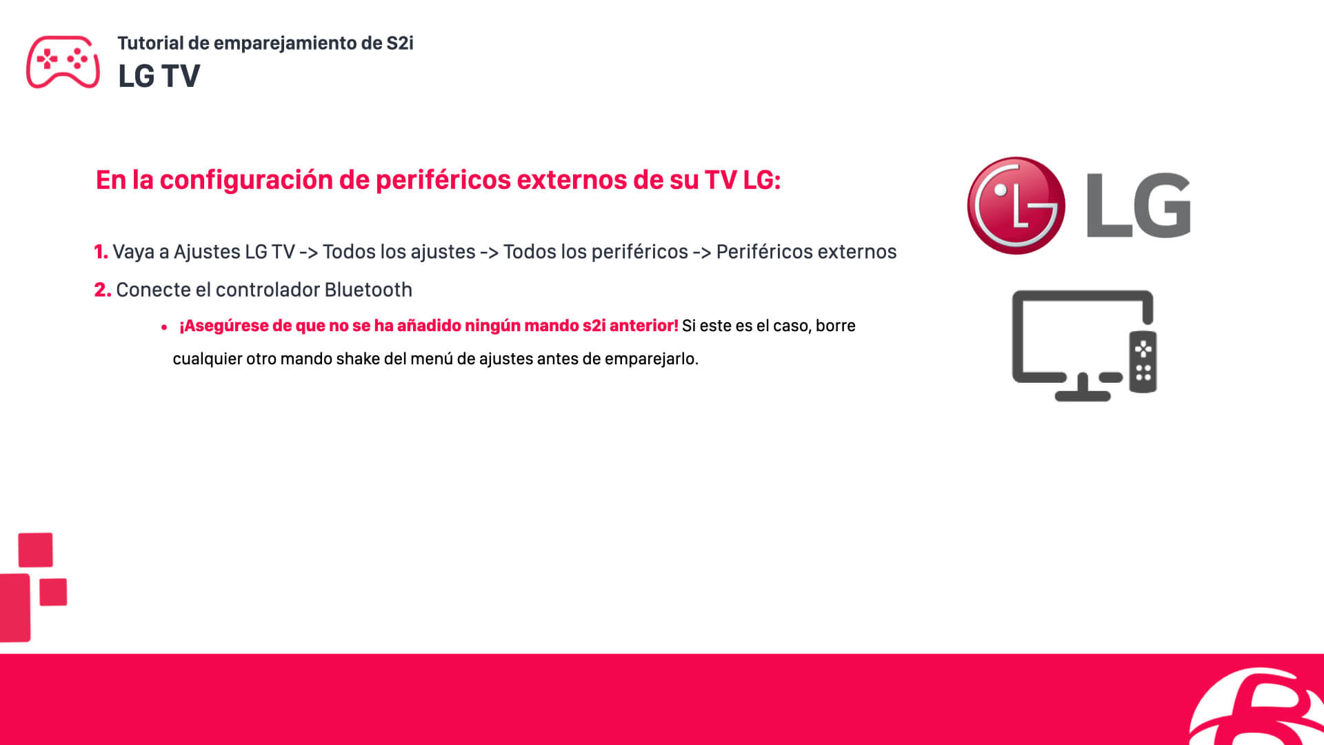 Configurar un mando SHAKS S2i para Smart TV LG