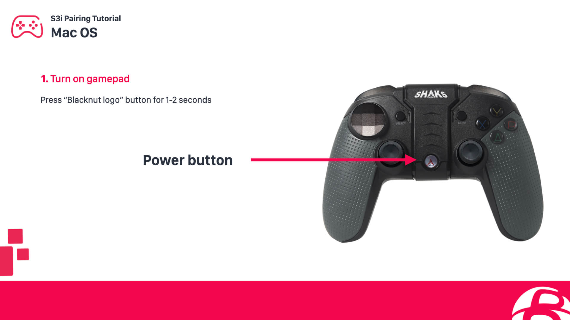 Setting up a SHAKS S3b controller for Apple macOS