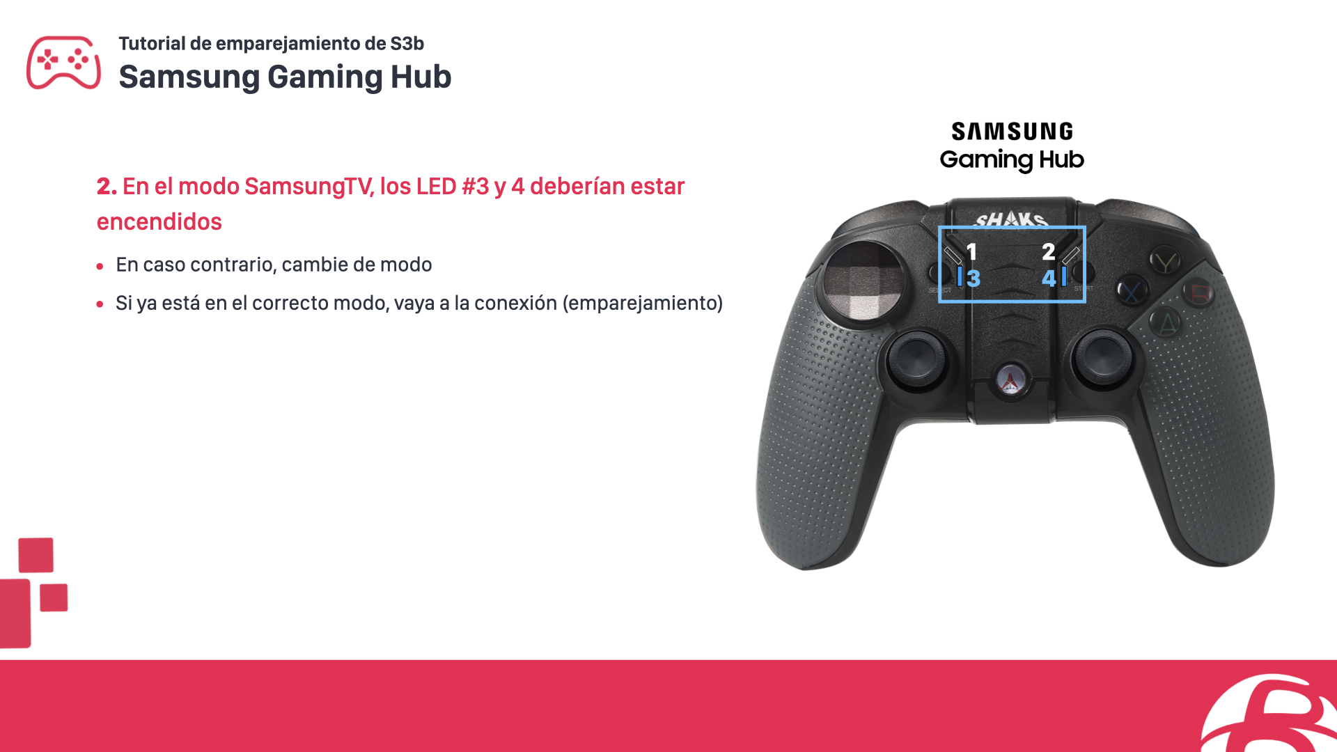 Configurar un mando SHAKS S3b para Smart TV Samsung